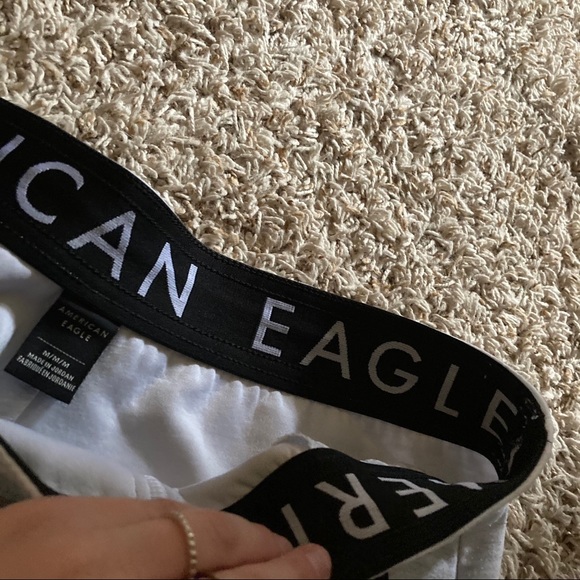 American eagle white tie sweatpants - Picture 4 of 7